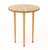 Late 20th Century McCobb Style Circular Mahogany Side Table For Sale - Image 5 of 5