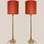 Floor Lamp in Gold by Ingo Maurer for Design M, Germany, 1968, Set of 2 For Sale - Image 6 of 16