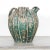 Green Rare 18th Century French Glazed Terracotta Cruche Du Quercy or Walnut Oil Jug For Sale - Image 8 of 12
