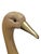 Italian Mid-Century Modern Hand-Carved Wooden Swan With Brass Beak, C. 1960s–70s For Sale In West Palm - Image 6 of 16