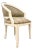 Modern Made Goods Sylvia White Side Chair For Sale
