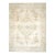 1970s Vintage Persian Handmade Wool Cotton Beige Area Rug For Sale