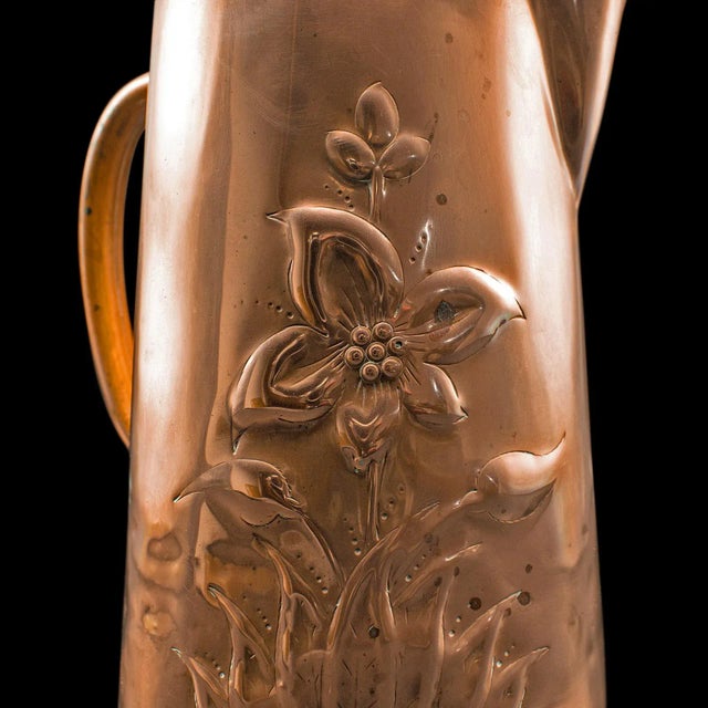 1900s Antique Victorian English Copper Cornish Love Jug For Sale - Image 10 of 11