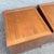 Taiwanese Walnut Cubic Side Tables/Nighstands by Ricardo Lynn - A Pair For Sale - Image 12 of 12