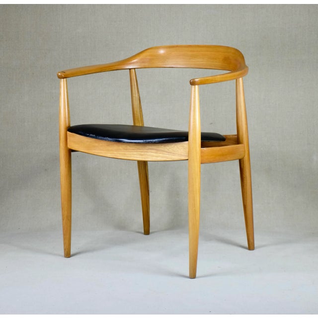 Armchair by Illum Wikkelsø for Niels Eilersen, Denmark, 1960s For Sale - Image 9 of 9
