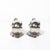 Late 19th Century Victorian Silver-Plated Figural Napkin Rings - a Pair For Sale In New York - Image 6 of 11