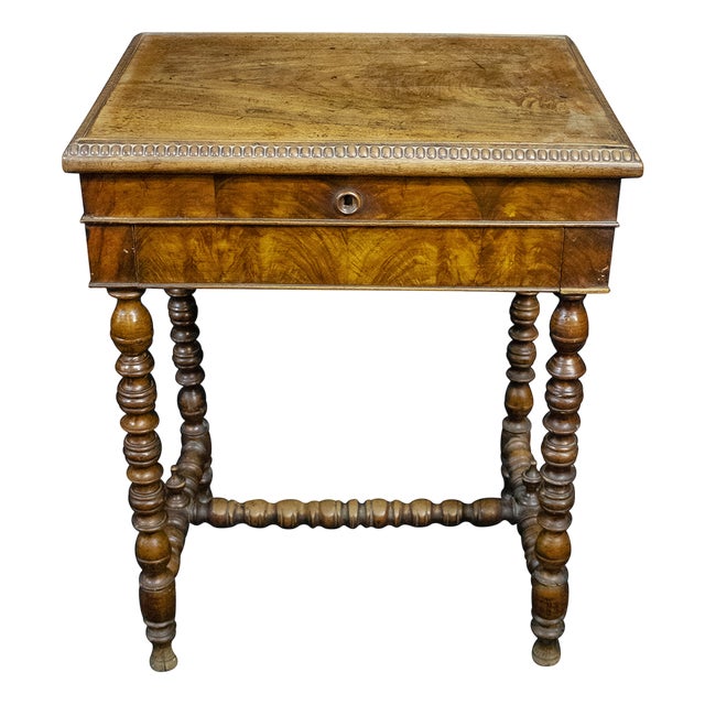 Wooden Worktable, 19th Century For Sale