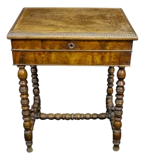 Wooden Worktable, 19th Century