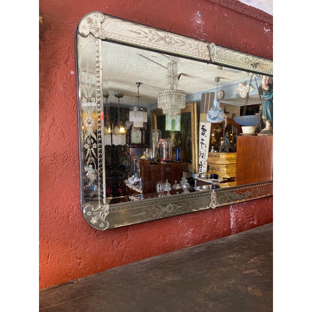 Venetian Mirror in Glass For Sale - Image 12 of 18