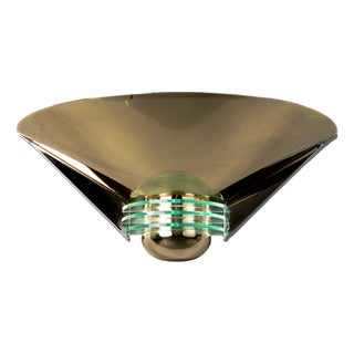 German 8899/01 Wall Light by Simon & Schelle for Hustadt Leuchten, 1980s For Sale