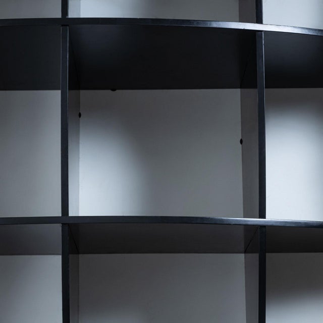 Convex Black Wall Shelf Tyco by Manfredo Massironi for Nikol International, 1970s For Sale - Image 9 of 10