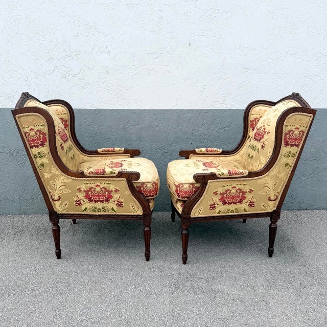 French Provincial Roped Lounge Chairs by Taylor King - A Pair For Sale - Image 9 of 9