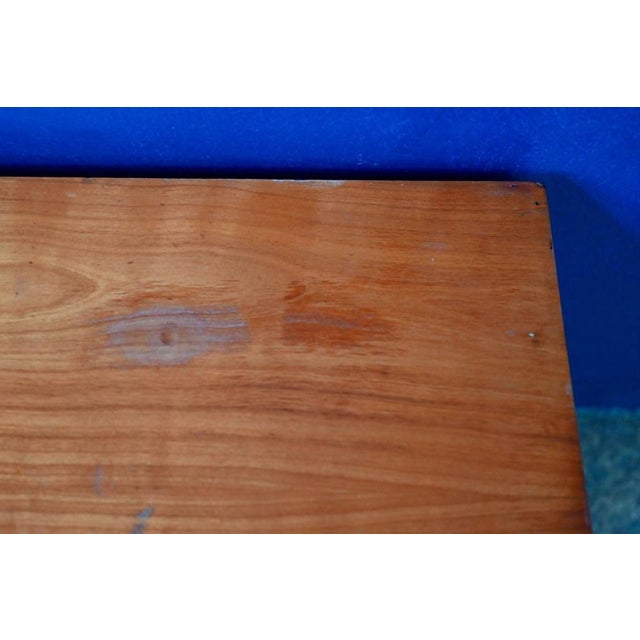 Vintage Bedside Table in Two-Tone Wood, 1950s For Sale - Image 15 of 18