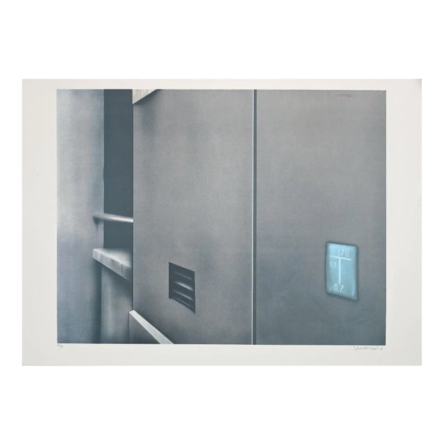 Peter Klasen, The Solitude, Screen Print, 1970s For Sale