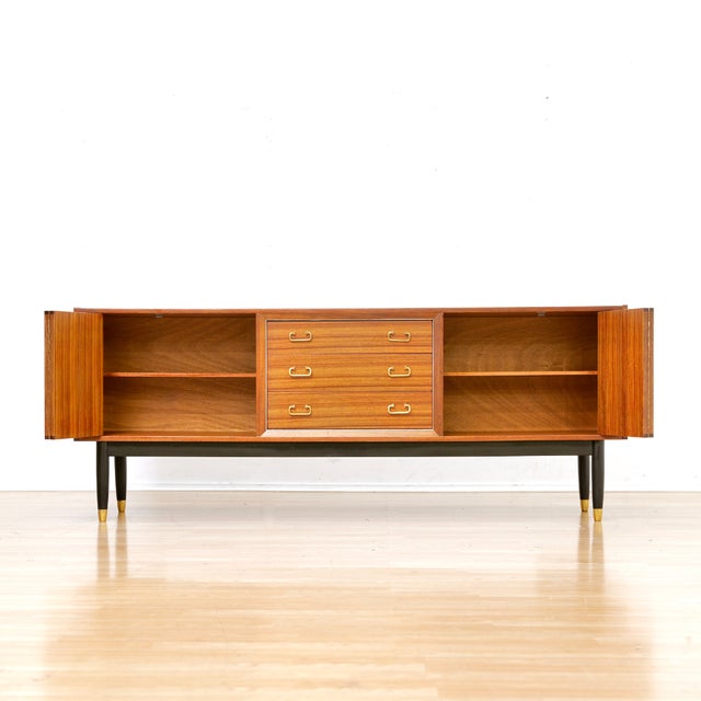 Brown 1960s Mid Century Tola Credenza by G Plan For Sale - Image 8 of 10