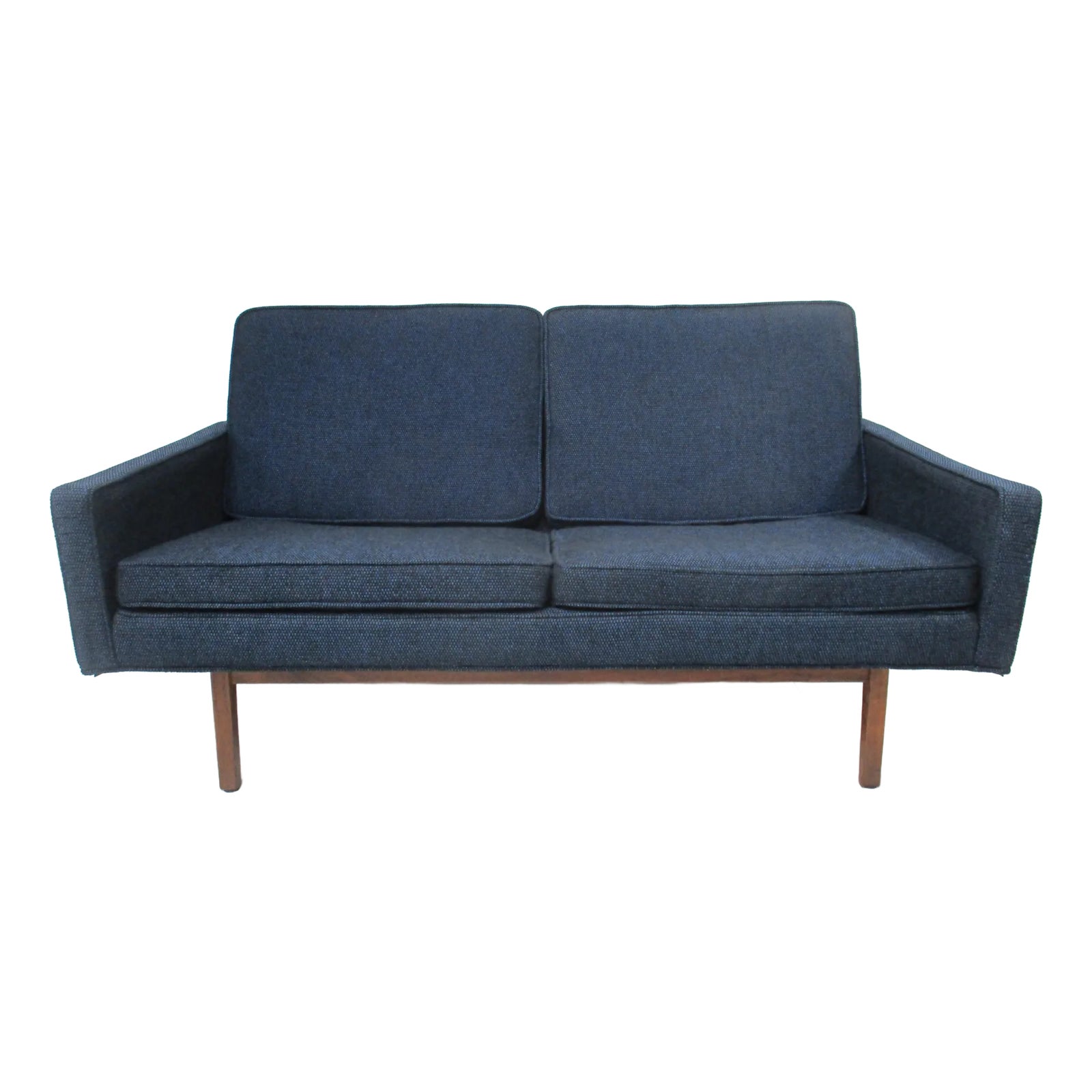 Jens Risom Danish Styled Mid Century Loveseat Sofa | Chairish