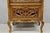 Late 20th Century Vintage French Baroque Style Carved Wood & Glass Curio China Display Cabinet For Sale - Image 5 of 16