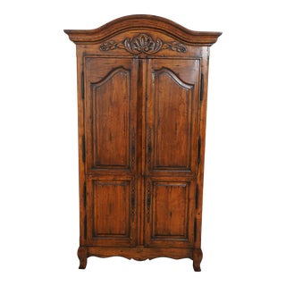 Guy Chaddock Country French 4 Door Bedroom Armoire For Sale
