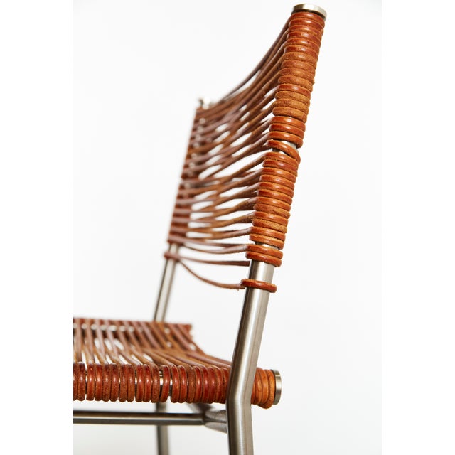 Brown MissB Bar Stools by Tito Agnoli for Pierantonio Bonacina, 1990s, Set of 2 For Sale - Image 8 of 18