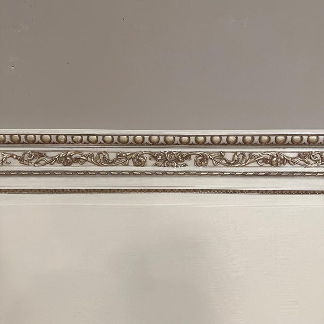 Antique Italian Neoclassical Painted Queen Bed For Sale - Image 18 of 18