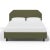 Traditional Alex Full Platform Bed in Zuma Laurel For Sale - Image 3 of 5