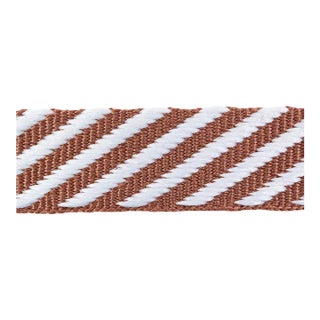 Sample - Schumacher Twill Tape in Saddle For Sale