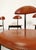 Leather Tripod Chairs from Linea Veam, 1980s, Set of 5 For Sale - Image 13 of 18