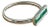 Princess Cut Emerald & Diamond Staking Band/Ring 14 Kt Yellow Gold/ White Gold For Sale