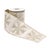 Bring the magic of winter into your holiday decor with this glittered snowflake wired ribbon. Featuring a soft wintry...