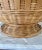 Boho Chic Mid 20th Century Vintage Round Pedestal Centerpiece Basket For Sale - Image 3 of 6
