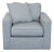 Room & Board Modern Gray Lounge Chair With Cushions For Sale