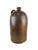 Hard-fired stoneware water bottle (Wasserflasche), Crinitz, Lusatia, circa 1900. Tall cylindrical body with a rounded...