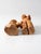 Mid-Century Wood Folk Art Basket Carrying Figures For Sale - Image 6 of 10