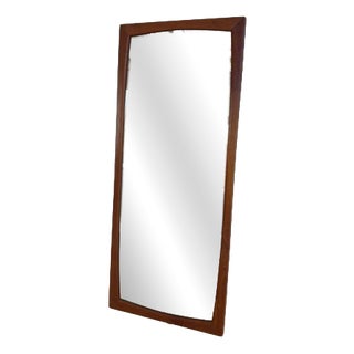 Vintage Teak Mirror, Denmark, 1963 For Sale