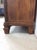 Antique Oak Side by Side With Drop Front Writing Desk and Adjustable Shelves For Sale - Image 13 of 18