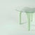 White Lacquer Wood Dining Table with Round Clear Glass Top by Antonio De Marco For Sale - Image 14 of 18