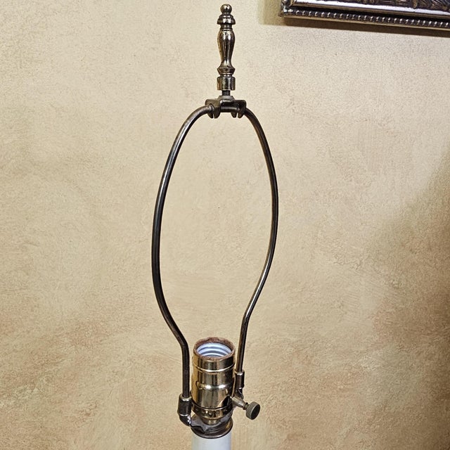 Metal Vintage Glenn Nelson Brass Candlestick Table Lamp, Hollywood Regency Style, 28” Tall For Sale - Image 7 of 18