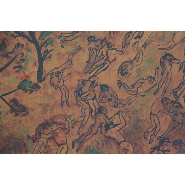 1950s Paul Permeke (1918-1990) Mixed Media on Paper, Belgian Expressionist Painter For Sale - Image 5 of 12