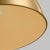 Transitional Thomas O'Brien by Visual Comfort Studio Robbie 1-Light Extra Large Pendant in Burnished Brass For Sale - Image 3 of 4