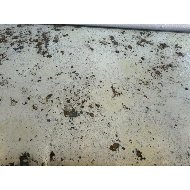 Metal Pair of Italian Baroque Style Silver-Gilt Console Tables With Mirrored Tops For Sale - Image 7 of 12