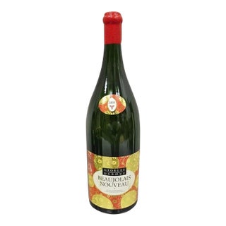 2009 George Duboeuf Beaujolais Nouveau VTG Display Dummy Wine Champagne Bottle For Sale