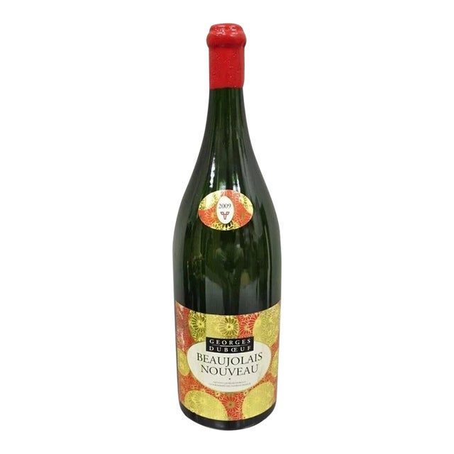 2009 George Duboeuf Beaujolais Nouveau VTG Display Dummy Wine Champagne Bottle For Sale