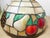 Vintage Slag Glass Pendant Light Fruit Motif For Sale - Image 10 of 17