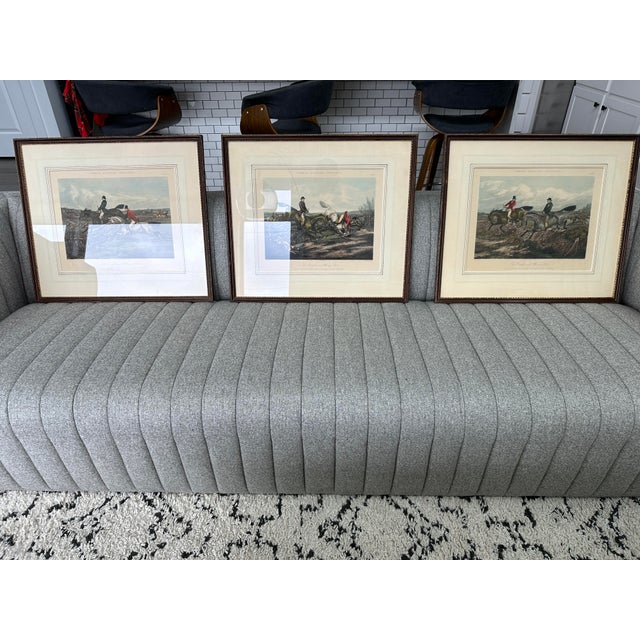 Hand-painted illustrations by 19th-century sporting master Henry Alken, engraved by J. Harris, and originally published by...