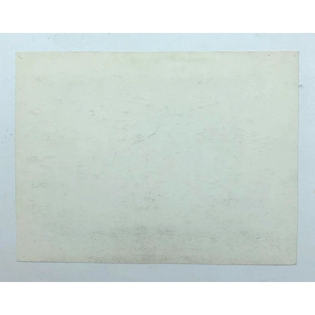 Paper Frédéric Schmied, Colisée, Rome, 1959, Charcoal on Paper For Sale - Image 7 of 8