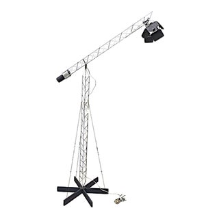 1960s Vintage Curtis Jere Crane Lamp For Sale