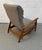 Mid-Century Scandinavian Style Walnut Reclining Lounge Chair For Sale In New York - Image 6 of 12