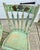 Set of 9 Antique Pennsylvania Thumb Back Chairs in Original Paint For Sale In Boston - Image 6 of 9