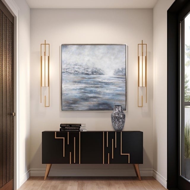 Black Zynsky Art Glass in Deep Mocha Brown- Short For Sale - Image 8 of 10