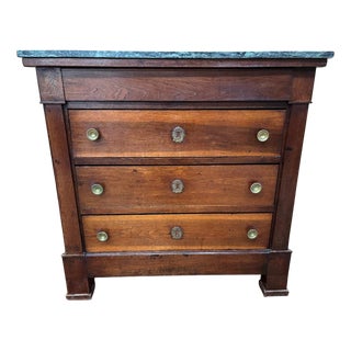 Empire Chest of Drawers in Wood For Sale